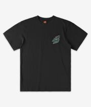 Santa Cruz Wired Flame Dot Chest T-Shirt (black)