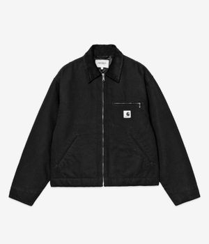 Carhartt WIP W' OG Detroit Organic Dearborn Chaqueta women (black black rinsed II)