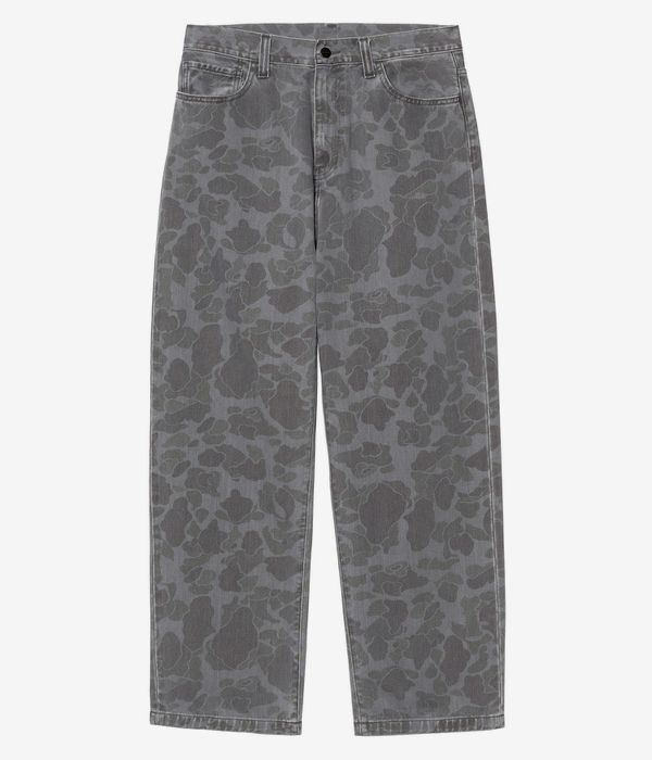 Carhartt WIP Duck Landon Maitland Camo Vaqueros (black heavy)