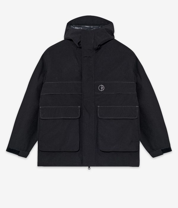 Polar Cargo Shell Jacke (black silver)