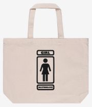 skatedeluxe x Girl Tote Borsa (white black)