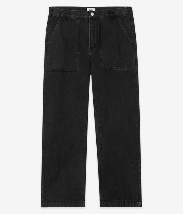 Obey Big Timer Utility Jeans (faded black)