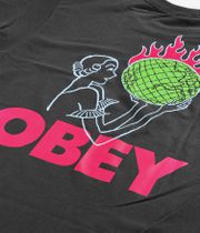 Obey World In Flames T-Shirt (vintage black)