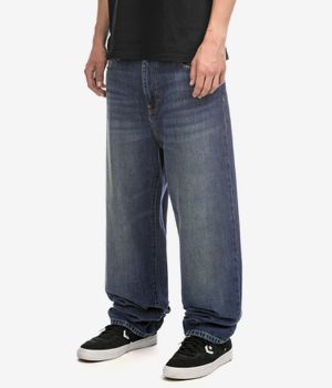Carhartt WIP Aaron Pant Cotton Camano Vaqueros (blue dark used wash)