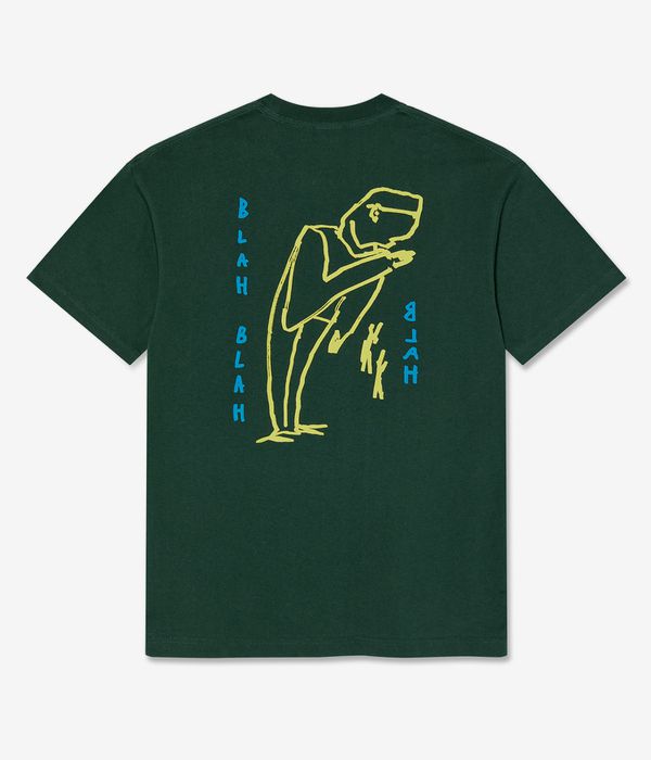 Polar Blah Blah Blah T-Shirty (dark green)