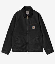 Carhartt WIP Detroit Organic Dearborn Jacket (black black stone canvas)