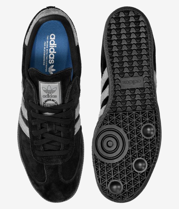 adidas Skateboarding Samba ADV Shoes (core black grey four gold)