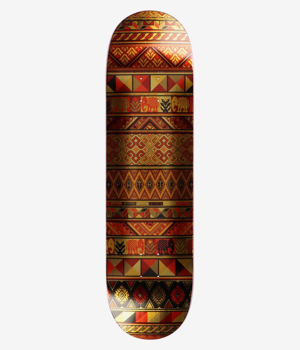 Real Praman Pro Silk Road Foil LTD 8.38" Skateboard Deck (multi)