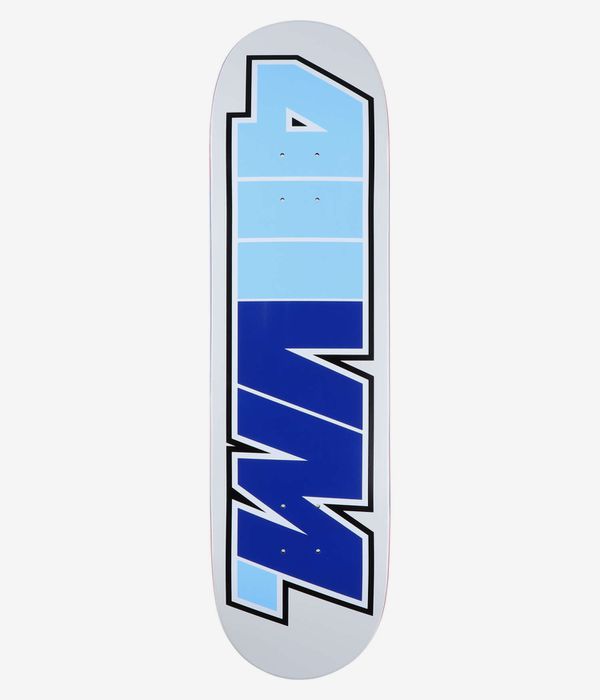 411 VM Logo 8.5" Skateboard Deck (blue white)