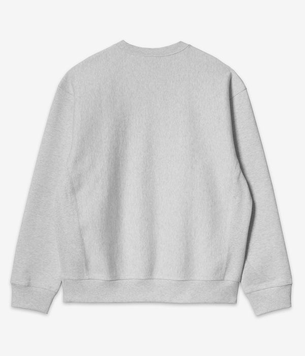 Carhartt WIP Amercian Script Sweater (grey heather)