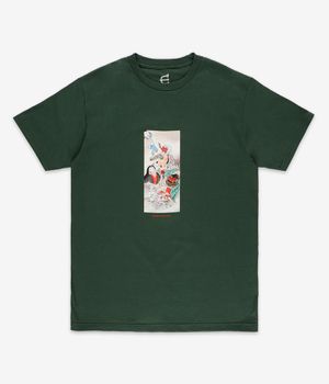 Evisen Hyakki Yaenzu Right T-Shirt (forest green)