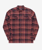 Patagonia Organic Cotton Fjord Flannel Hemd (ice caps burl red)