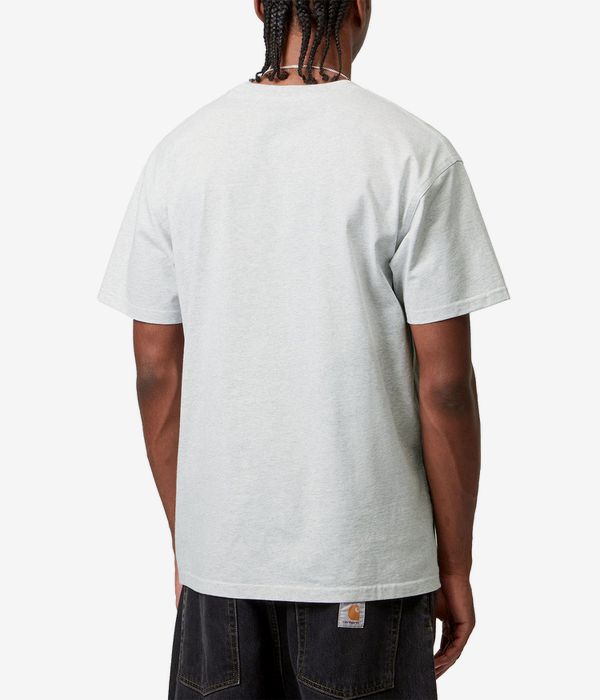 Carhartt WIP American Script Organic T-Shirt (ash heather)