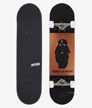 Inpeddo Cat Vader 7.75" Complete-Skateboard (black)