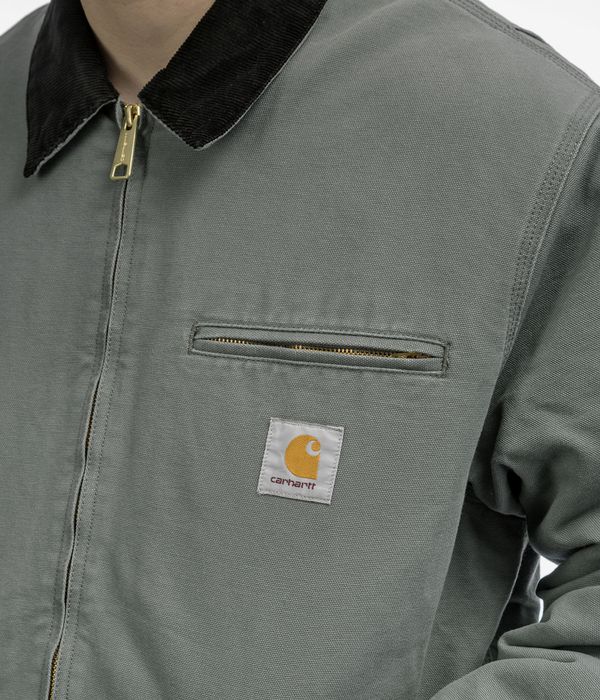 ランキング2020 Carhartt OG Detroit Jacket smoke green - ジャケット ...