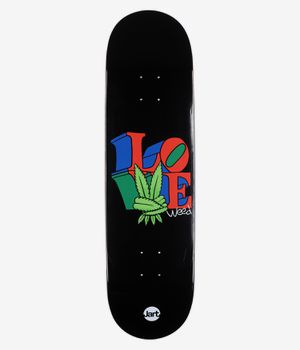 Jart Stay High Love Weed 8.5" Skateboard Deck (black)