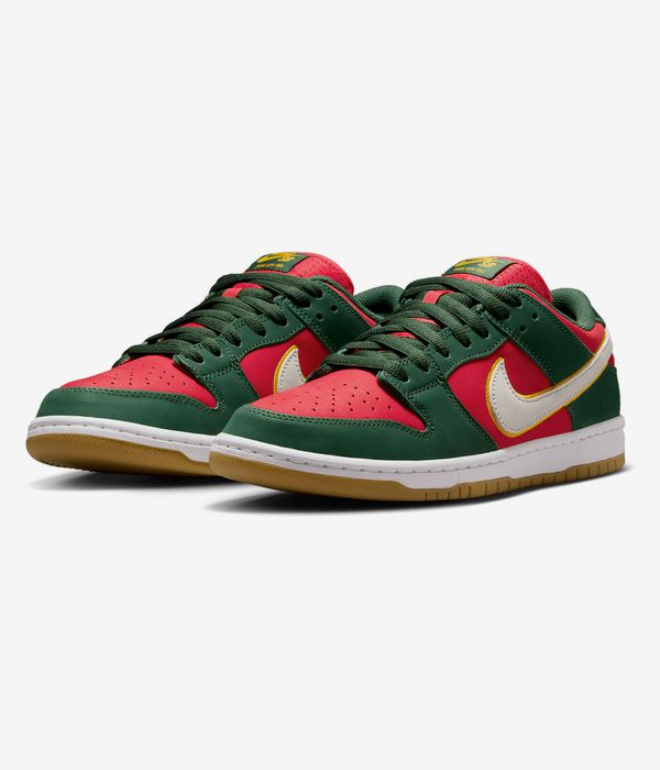 Nike SB Dunk Low Pro Premium Shoes (fir white university gold)