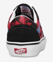 Vans x Krooked Skate Old Skool Natas For Ray Shoes (red)