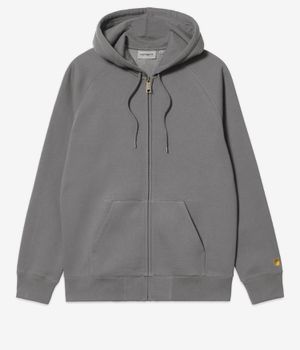 Carhartt WIP Chase Bluza z Kapturem na Zamek (porphyry gold)