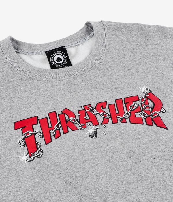 Thrasher Chains Sweatshirt (sport grey)