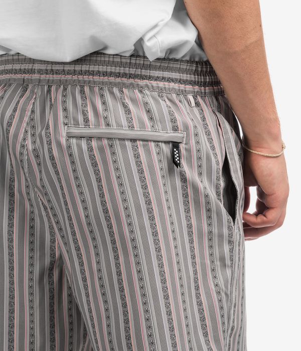 Vans Primary Stripe Elastic Boardshorts (oatmeal black)