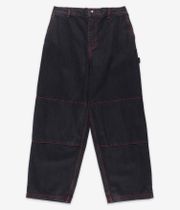 Poetic Collective Sculptor Denim Jeans (black red)