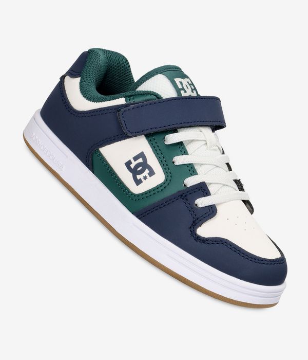 DC Manteca 4 V Shoes kids (navy white green)