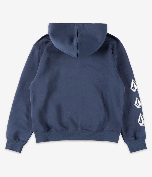 Volcom Iconic Stone Gid Zip-Hoodie kids (dust bowl indigo)