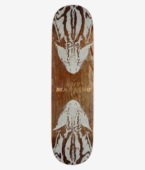 April Mariano Cheetah Twin 8.25" Skateboard Deck (brown)