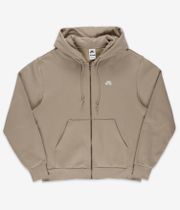 Nike SB Essential Zip-Sweatshirt avec capuchon (khaki)