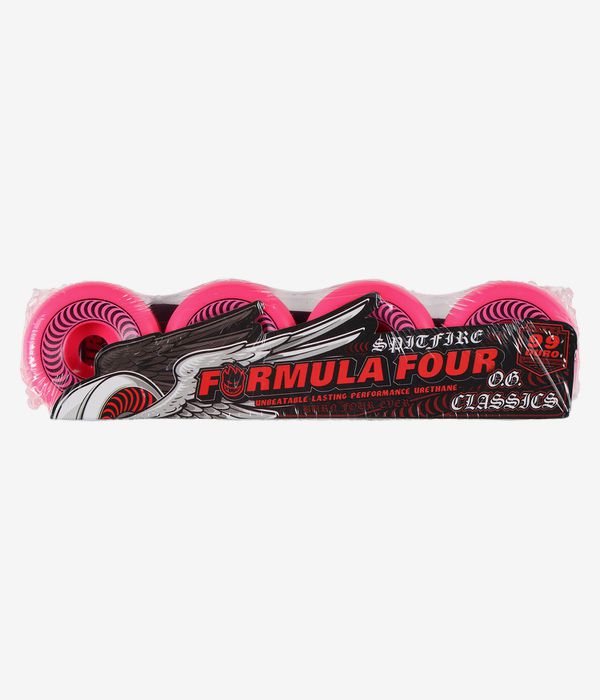 Spitfire Formula Four OG Classics Ruote (pink) 53 mm 99A pacco da 4