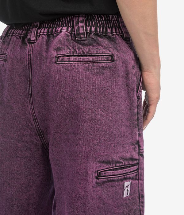 Poetic Collective Painter Denim Jeans (purple acid wash denim)