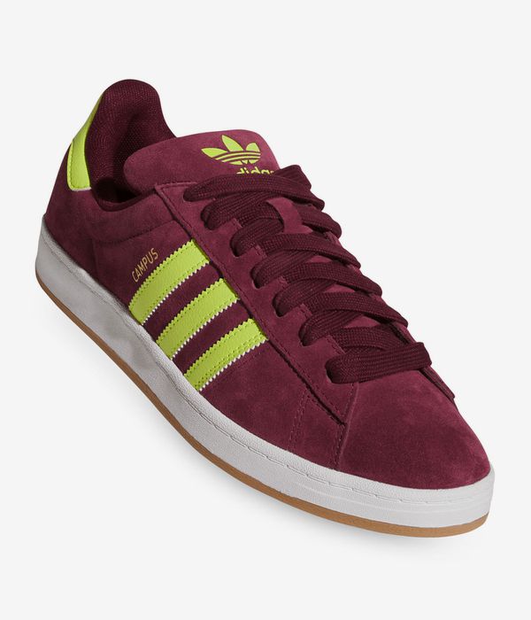 adidas Skateboarding Campus ADV Schoen (maroon semi solar yellow white)