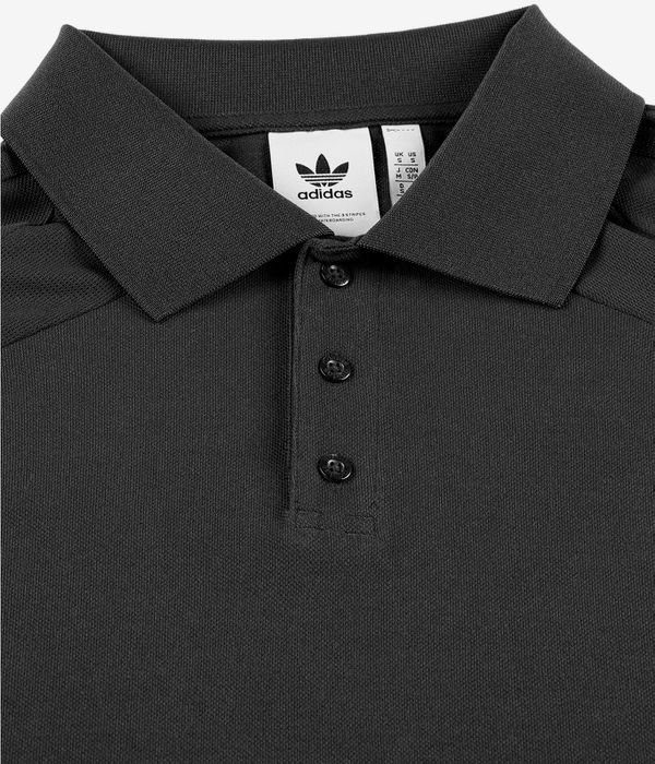 Mens black adidas polo shirt cheap