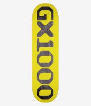 GX1000 OG Logo 8.375" Skateboard Deck (yellow black)