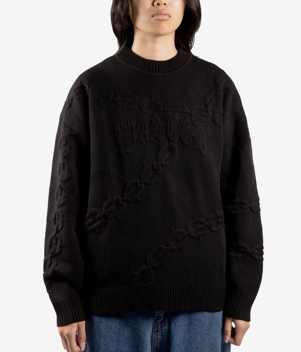 Wasted Paris Chrome Sweatshirt (black)