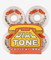 Dial Tone Herrington Vandal 2 Conical Roues (white) 52mm 99A 4 Pack