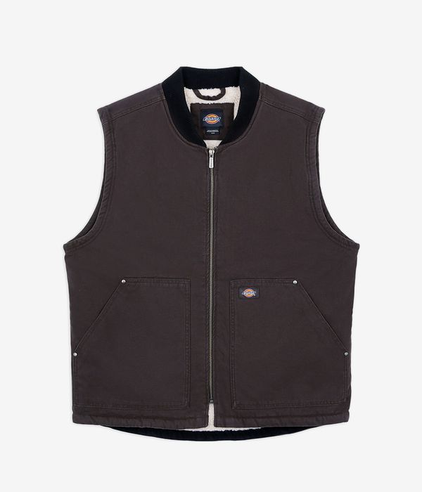 Dickies Duck Canvas Vest (dark brown)