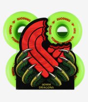 Powell-Peralta Dragon Formula Rat Bones Wheels (green) 60mm 93A 4 Pack
