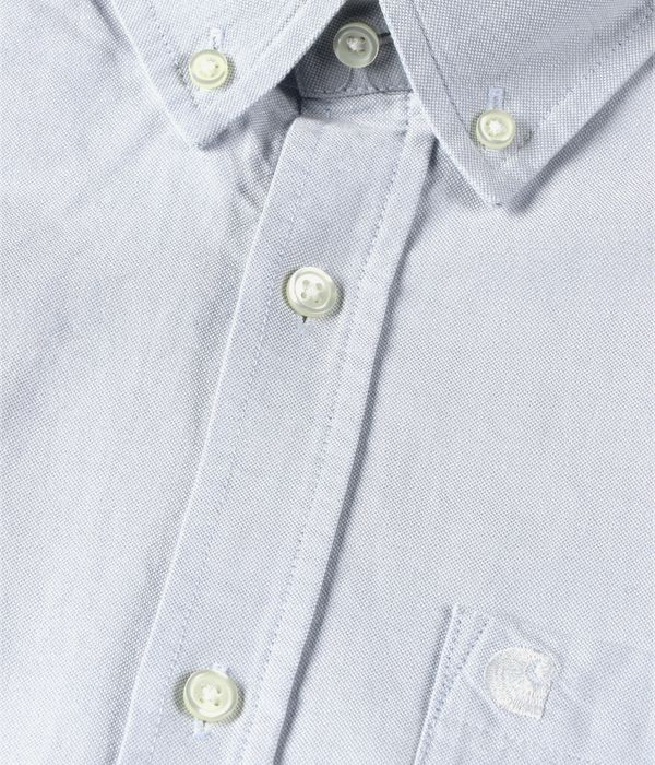 Carhartt WIP C-Logo Shirt (blue fog white)
