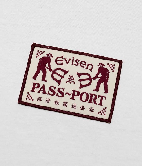 Passport x Evisen Logo Lock-Up Camiseta (white)