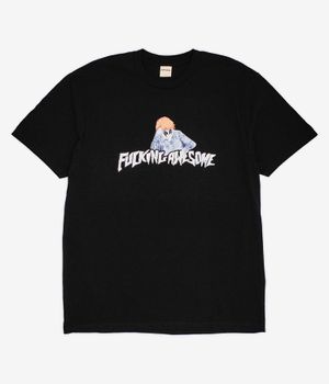 Fucking Awesome Aidan Painting Stamp Logo T-Shirt (black)
