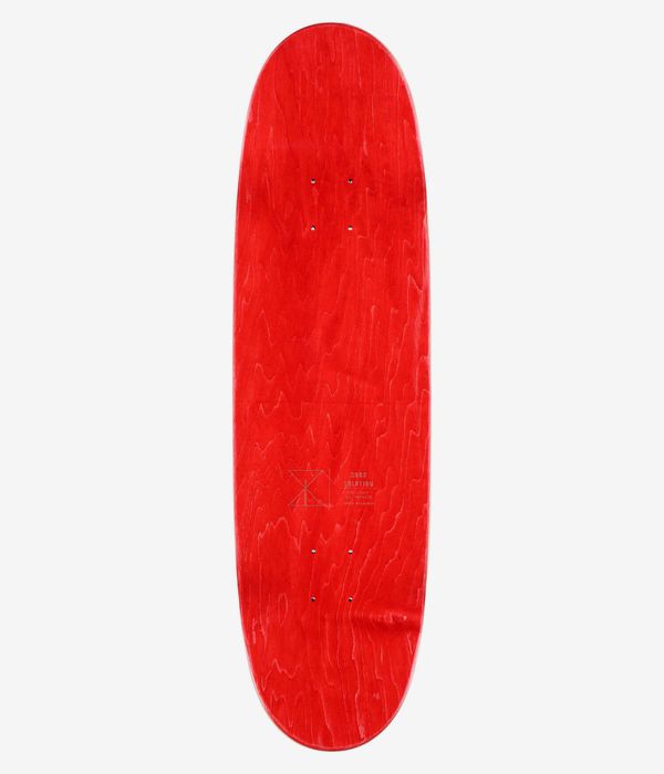 SOUR SOLUTION Caccacino Egg 8.75" Planche de skateboard (red)