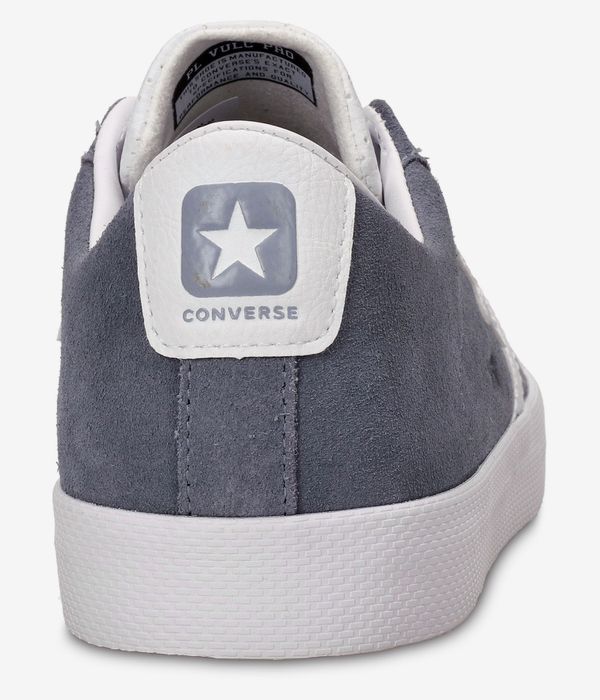Converse CONS PL Vulc Pro Ox Suede Scarpa (lunar grey white white)