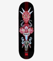 Chocolate Aikens Dog Perfume Masks 8.5" Skateboard Deck (multi)