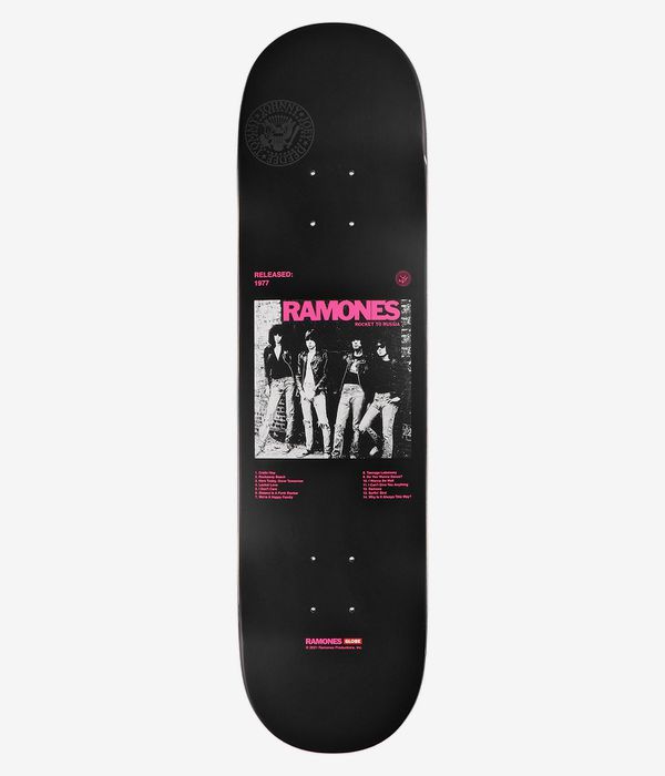 Globe x Ramones Rocket To Russia 8" Tavola da skateboard (black)