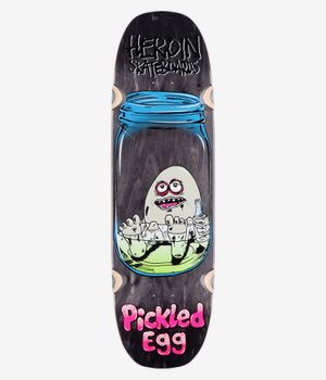 Heroin Skateboards Pickled Egg 9" Planche de skateboard (turquoise)