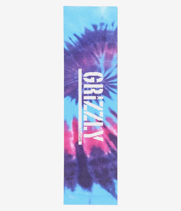 Grizzly Tie-Dye Stamp #2 9" Grip adesivo (multi)