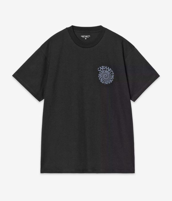 Carhartt WIP Spirals Organic T-Shirt (black)
