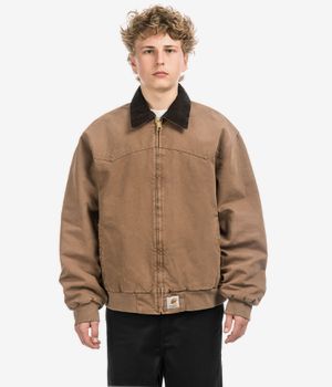 Carhartt WIP OG Santa Fe Organic Cotton Dearborn Jacke (hamilton brown tobacco grind was)